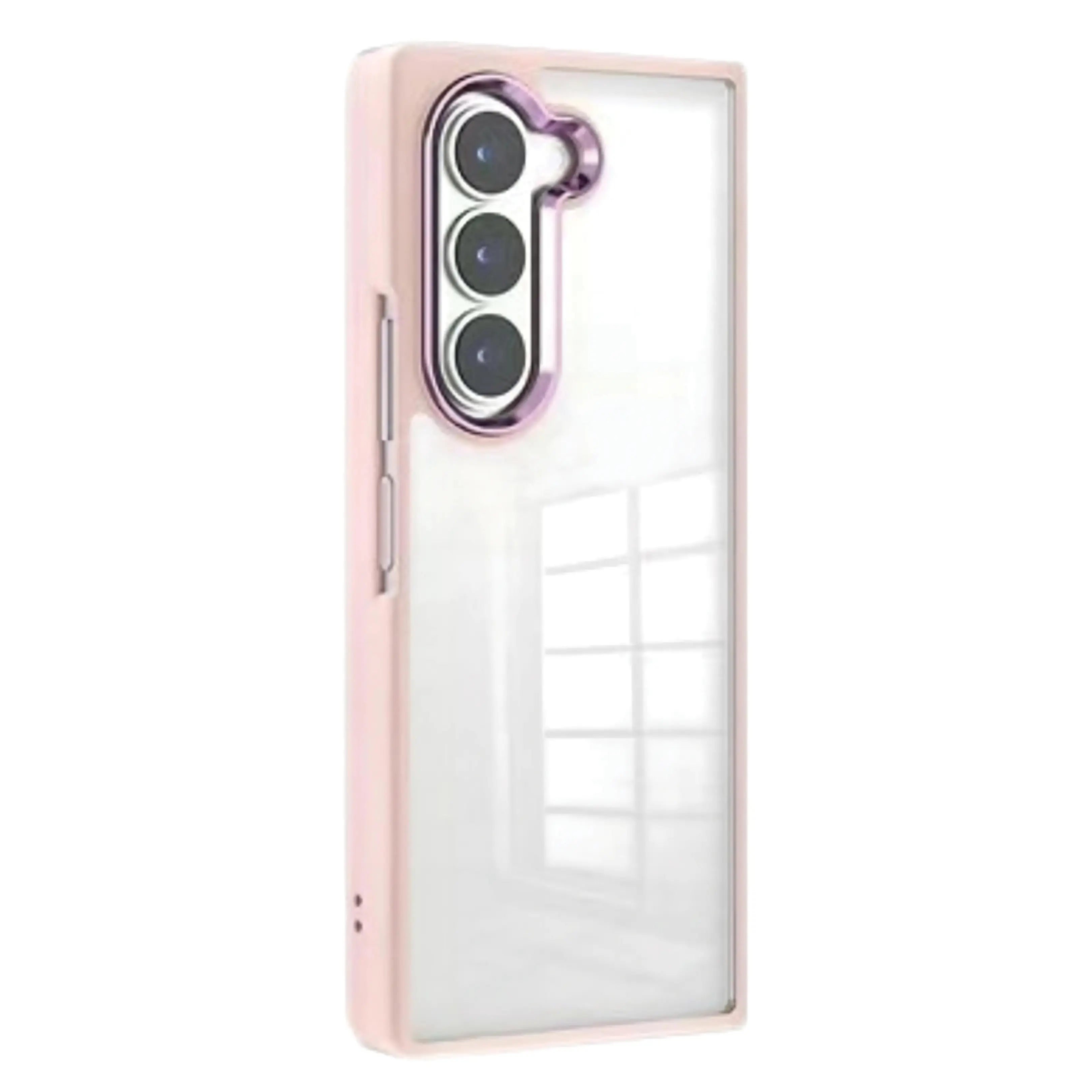 Samsung Galaxy Z Fold 6 Clear Twotone Pink